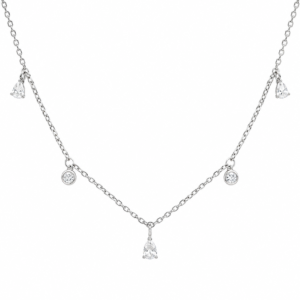 Collar Gotas Brillantes