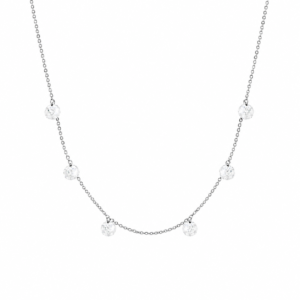Collar Dijes Blancos