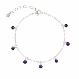 Pulsera Cristales Amatista
