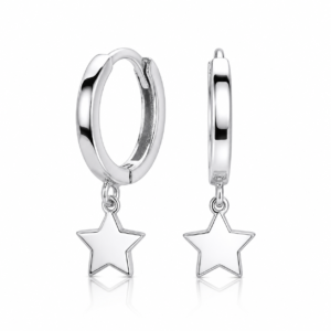 Aros mini Argollas Star