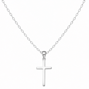 Collar Colgante Cruz Lisa