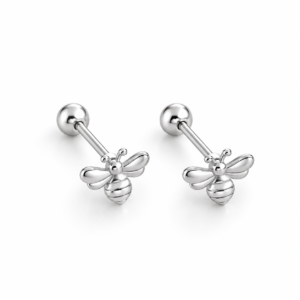 Aros Abeja con tope rosca