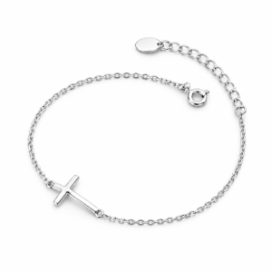 Pulsera Cruz Lisa